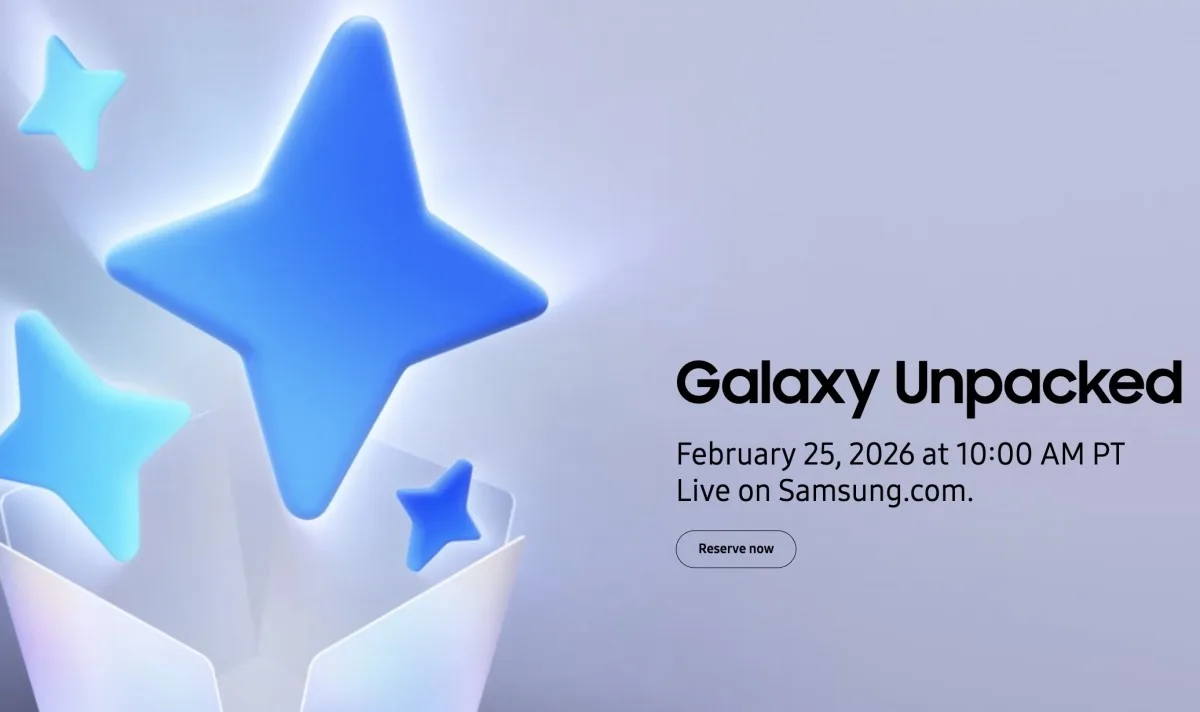 Samsung Galaxy Unpacked afholdes den 25. februar 2026 i San Francisco. (Kilde: Samsung)
