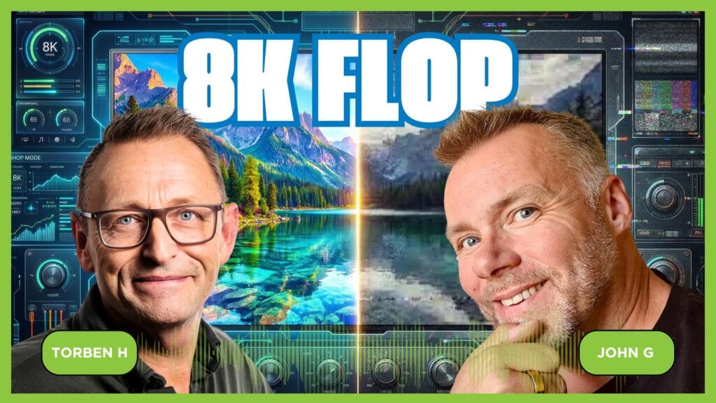 8K TV-skærme podcast med John G