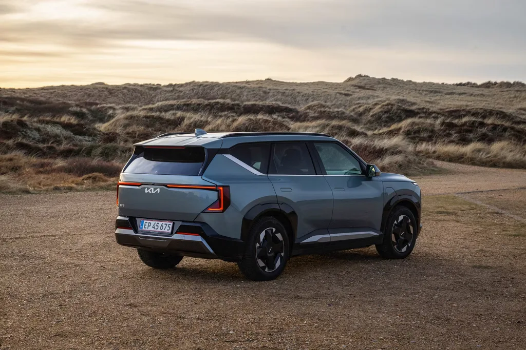 Profilbillede af den nye elektriske SUV Kia EV5