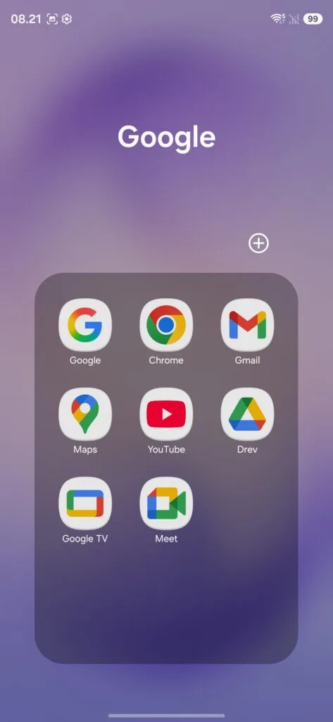 Screenshot homescreen Galaxy S26 Ultra