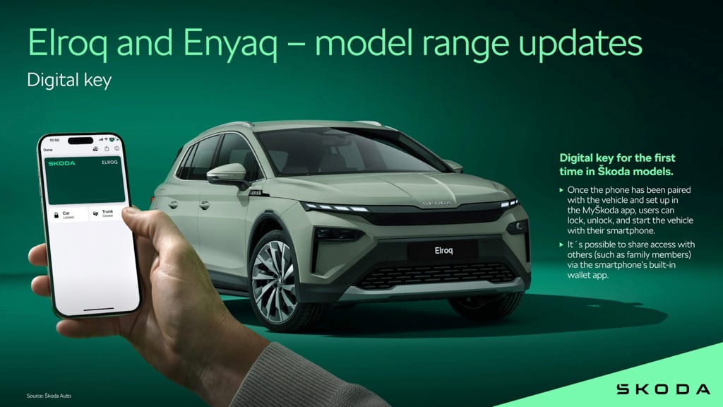 Skoda Enyaq og Elroq (Foto: Skoda)