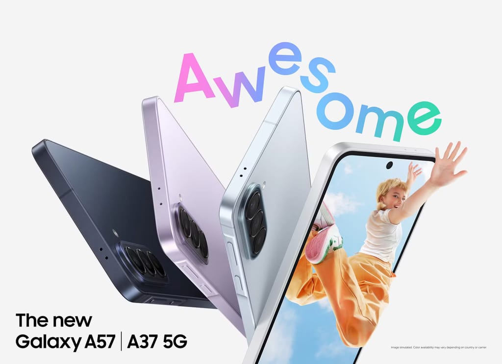 Samsung Galaxy A57 5G og A37 5G (Foto: Samsung)