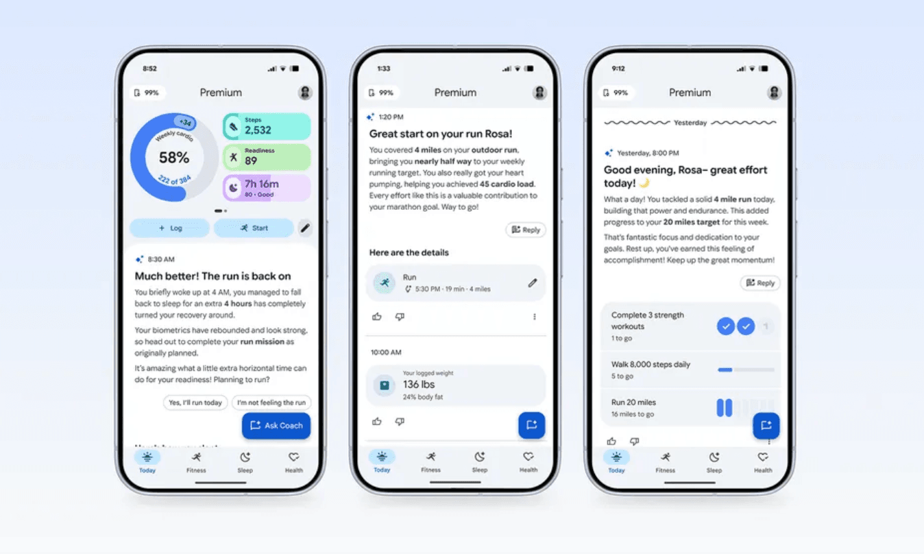 Google Health Coach (Foto: Google)