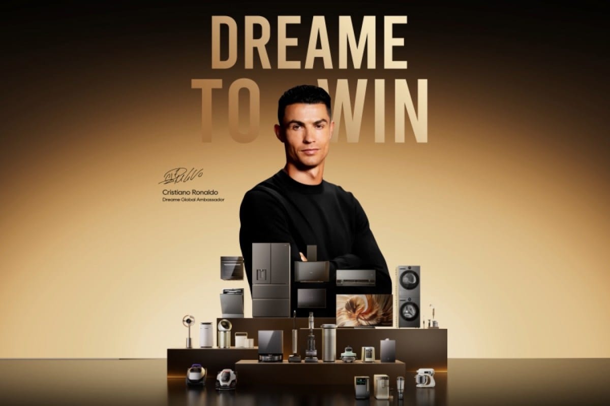 Cristiano Ronaldo skal være ambassadør for Dreame (Foto: Dreame)