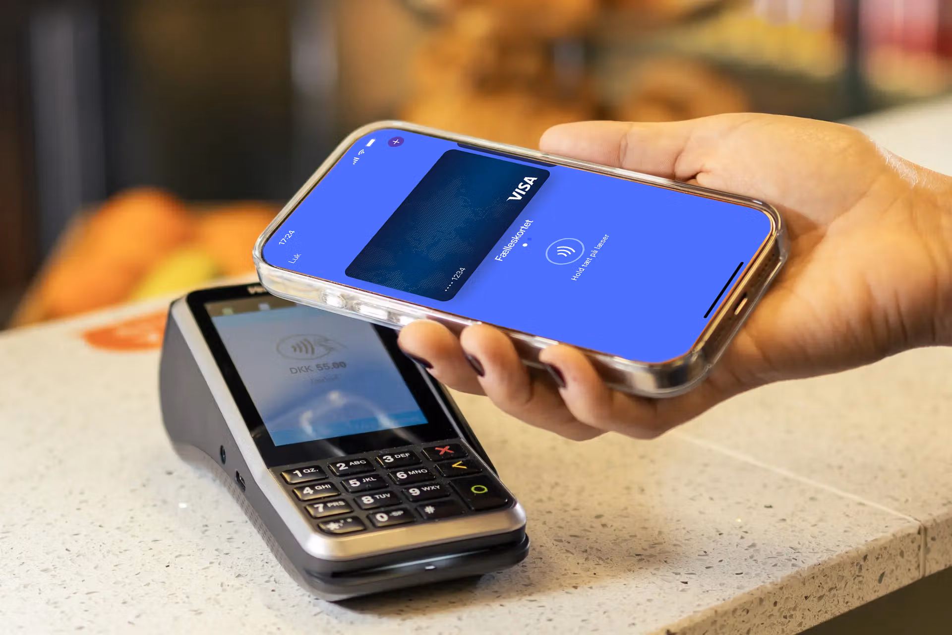MobilePay klar med 'Tap to Pay' ved 21 banker (Foto: MobilePay)