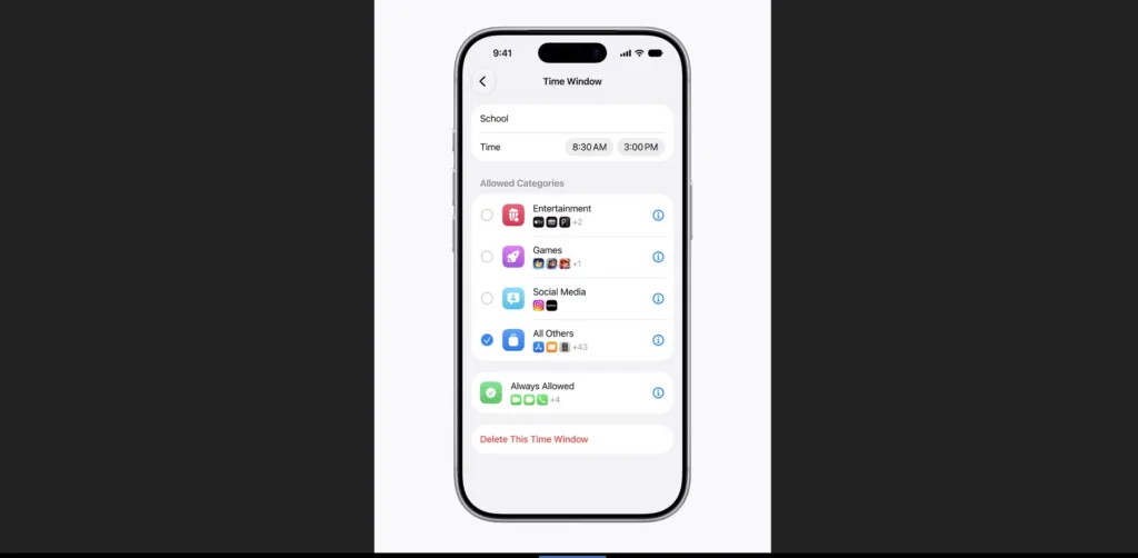 Nye muligheder på vej i forældrekontrollen med iOS 27 (Foto: Apple)