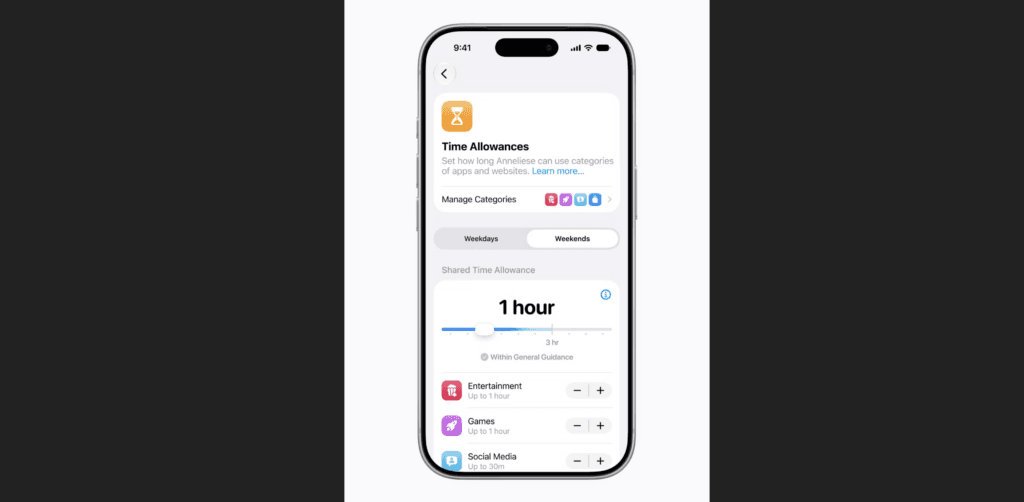 Nye muligheder på vej i forældrekontrollen med iOS 27 (Foto: Apple)