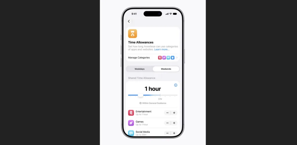 Nye muligheder på vej i forældrekontrollen med iOS 27 (Foto: Apple)
