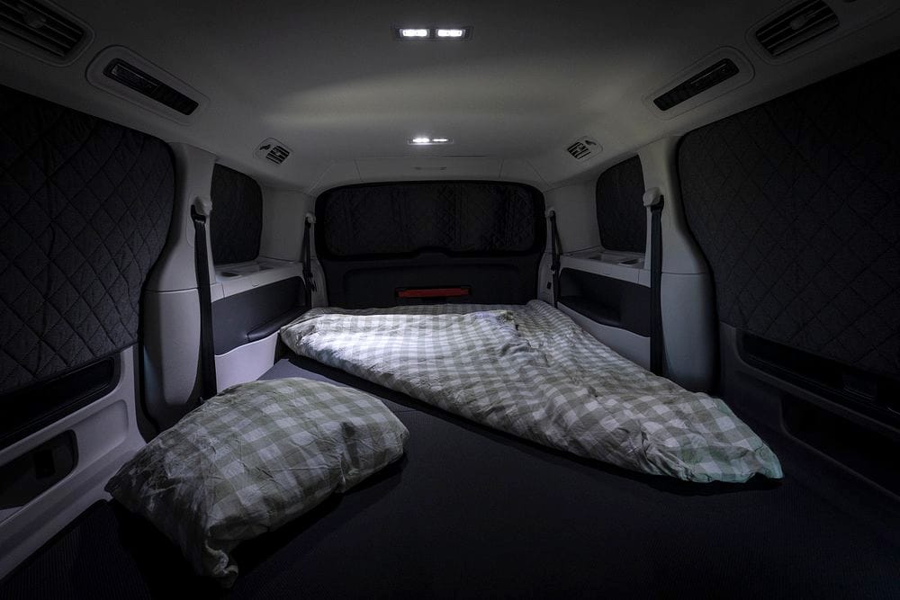 ID.Buzz er klar med Godnat-pakke", som gør campinglivet nemt (Foto: Volkswagen)