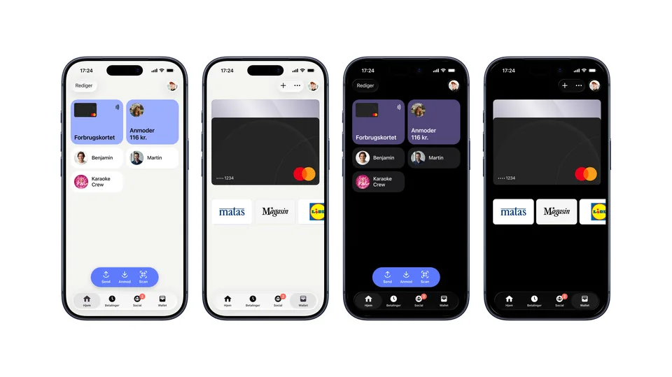 MobilePay får nyt design - udrulningen sker langsomt (Foto: MobilePay)