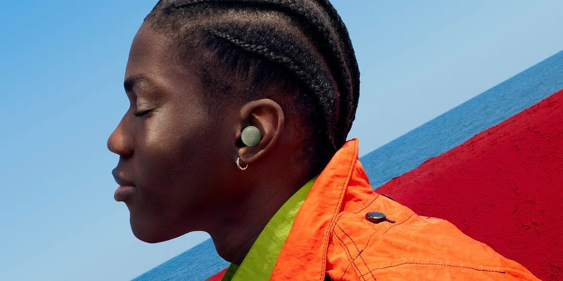 Pixel Buds i farven Olive (Foto: Google)