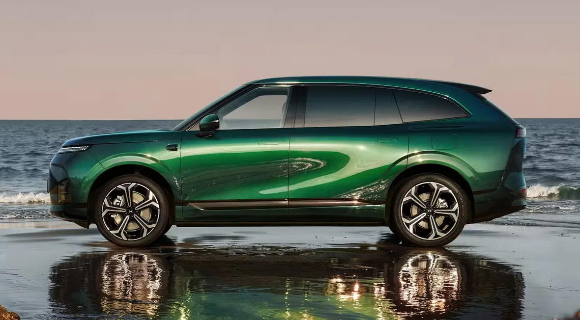 Xpeng teaser for den kommende SUV Xpeng G9L (Kilde: Xpeng)