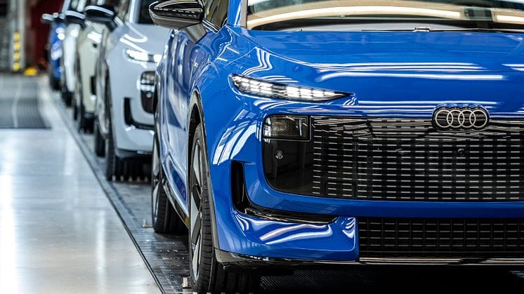 Produktionen af Audi A2 e-tron er startet i Ingolstadt (Foto: Audi)