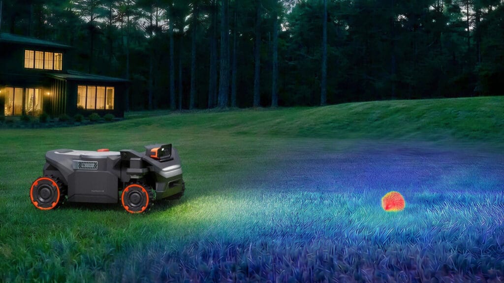 Segway Navimow H5 Pro night infrared detection