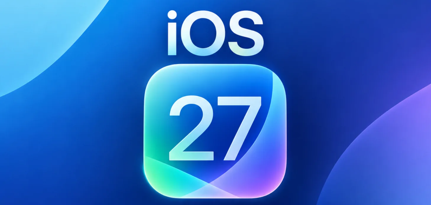 iOS 27 er på vej ud til offentligheden den 14. september 2026 (Grafik: MereMobil.dk / AI)