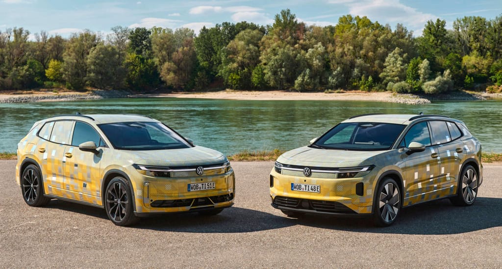 Volkswagen har afsløret navnet på den kommende afløser for ID.4 - navnet er ID.Tiguan (Foto: Volkswagen)