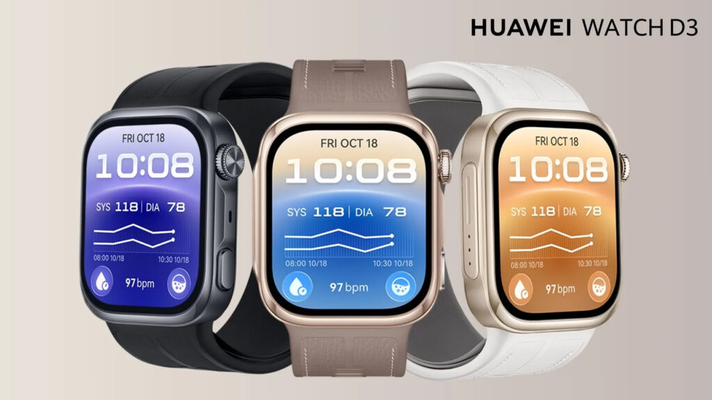 Huawei Watch D3 med blodtryksmåling
