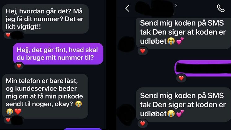 SMS-svindel rettet mod børn og unge (Foto: Telenor)