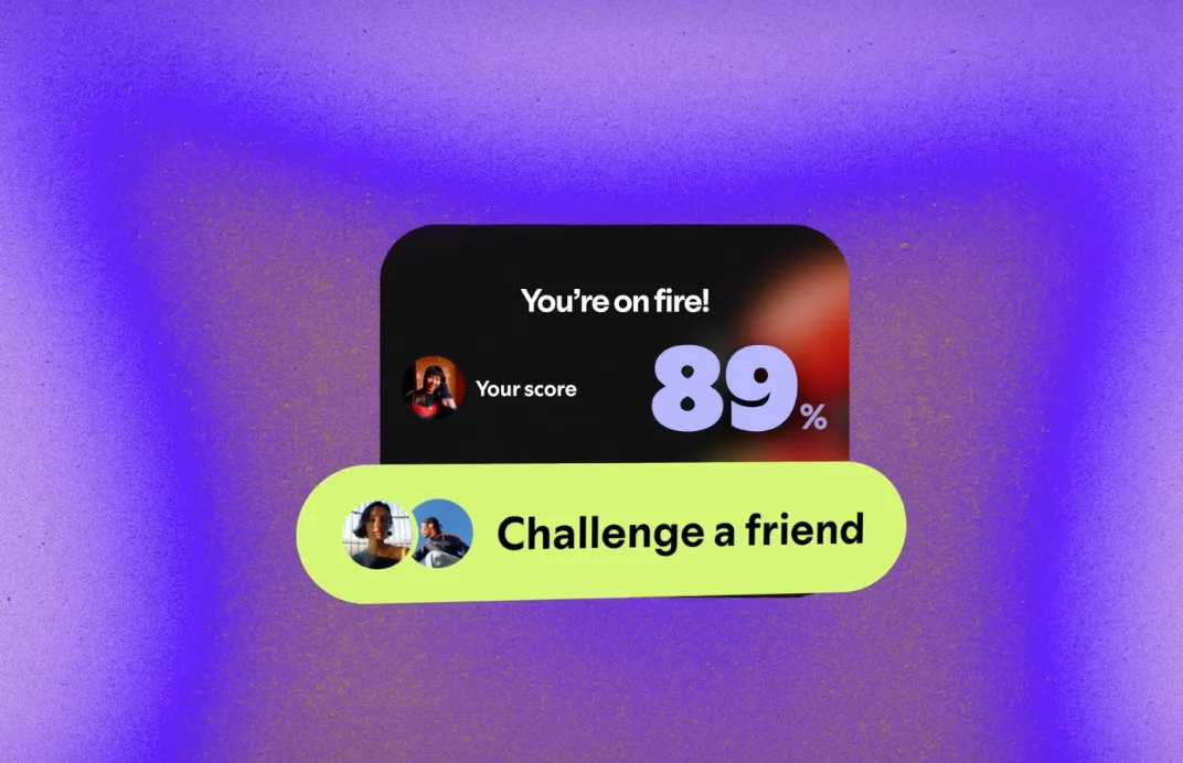 Spotify er klar med en ny funktion, der hedder musikquiz, i udvalgte lande (Foto: Spotify)