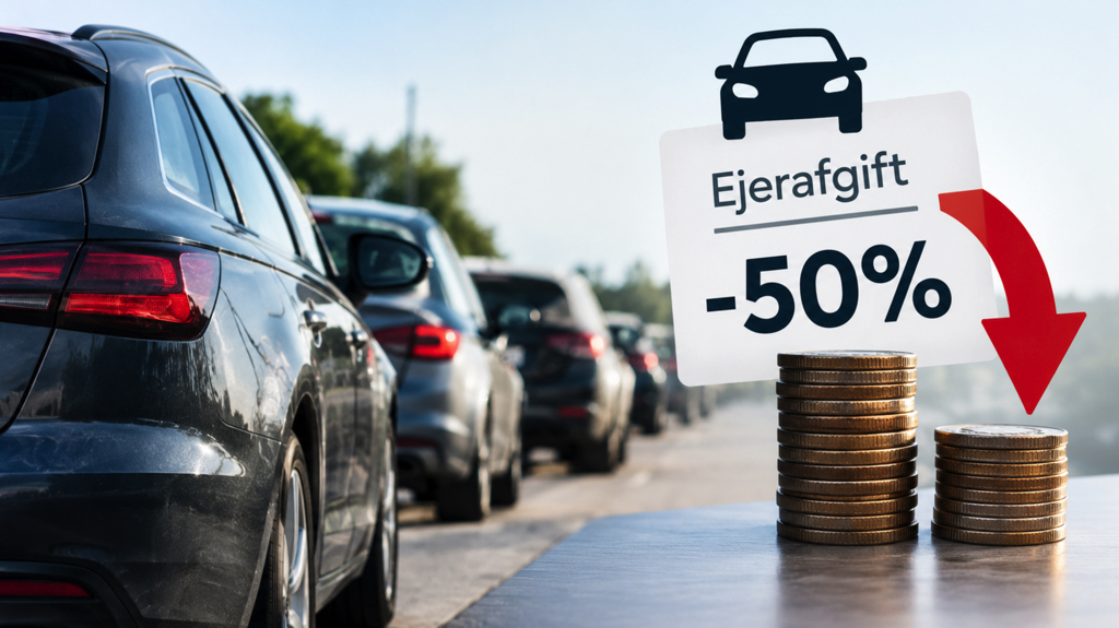 FDM foreslår at halvere ejerafgiften på benzin- og dieselbiler midlertidigt