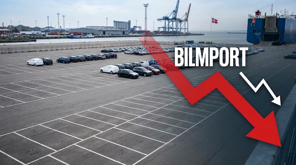 Importen af brugte elbiler til Danmark falder