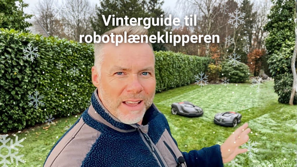 Guide til vinterklargøring af robotplæneklipper og græsplæne
