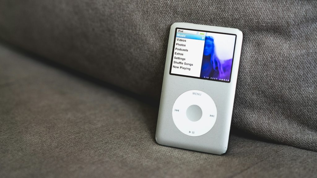 Apple iPod fra 2007 med 80 GB eller 160 GB lagerplads